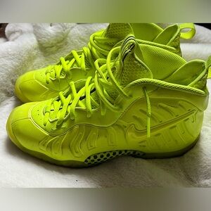 Neon green Nikes